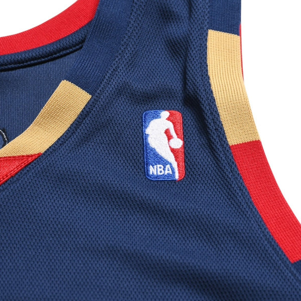 Like new Mitchell&Ness Mitchell &amp; Ness Cleveland Cavaliers LeBron James 2008-09 Swingman Jersey Navy M size Used 4a002210