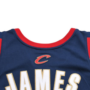 Like new Mitchell&Ness Mitchell &amp; Ness Cleveland Cavaliers LeBron James 2008-09 Swingman Jersey Navy M size Used 4a002210