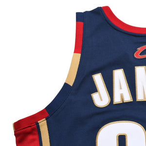 Like new Mitchell&Ness Mitchell &amp; Ness Cleveland Cavaliers LeBron James 2008-09 Swingman Jersey Navy M size Used 4a002210