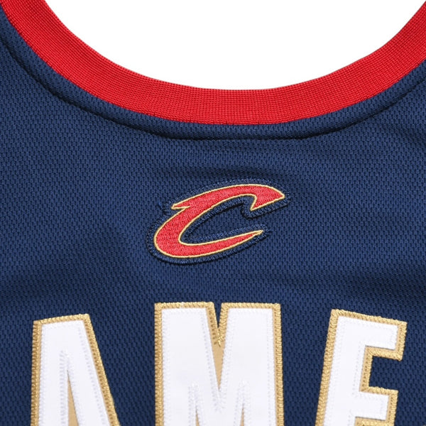 Like new Mitchell&Ness Mitchell &amp; Ness Cleveland Cavaliers LeBron James 2008-09 Swingman Jersey Navy M size Used 4a002210