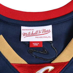 Like new Mitchell&Ness Mitchell &amp; Ness Cleveland Cavaliers LeBron James 2008-09 Swingman Jersey Navy M size Used 4a002210