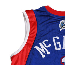 画像をギャラリービューアに読み込む, 新品同様品 Mitchell&amp;Ness ミッチェルアンドネス 2004年 NBAオールスターゲーム トレイシーマグレディ イースタンカンファレンス オーセンティックユニフォーム サイズL ブルー レッド 中古 4a002305
