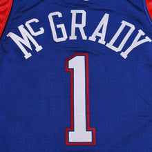 画像をギャラリービューアに読み込む, 新品同様品 Mitchell&amp;Ness ミッチェルアンドネス 2004年 NBAオールスターゲーム トレイシーマグレディ イースタンカンファレンス オーセンティックユニフォーム サイズL ブルー レッド 中古 4a002305