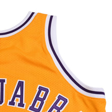 画像をギャラリービューアに読み込む, 新品同様品 Mitchell&amp;Ness ミッチェルアンドネス ロサンゼルスレイカーズ カリームアブドゥルジャバー スウィングマンジャージー 1984−85 Mサイズ 中古 4a002287