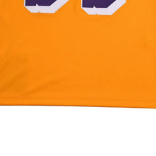 画像をギャラリービューアに読み込む, 新品同様品 Mitchell&amp;Ness ミッチェルアンドネス ロサンゼルスレイカーズ カリームアブドゥルジャバー スウィングマンジャージー 1984−85 Mサイズ 中古 4a002287