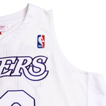 画像をギャラリービューアに読み込む, 新品同様品 Mitchell&amp;Ness ミッチェルアンドネス ロサンゼルスレイカーズ 2012 クリスマスデー スティーブナッシュ スウィングマンユニフォーム Lサイズ ホワイト 中古 4a002275