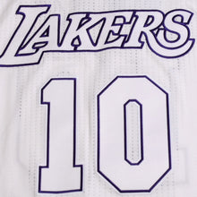 画像をギャラリービューアに読み込む, 新品同様品 Mitchell&amp;Ness ミッチェルアンドネス ロサンゼルスレイカーズ 2012 クリスマスデー スティーブナッシュ スウィングマンユニフォーム Lサイズ ホワイト 中古 4a002275