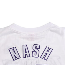 画像をギャラリービューアに読み込む, 新品同様品 Mitchell&amp;Ness ミッチェルアンドネス ロサンゼルスレイカーズ 2012 クリスマスデー スティーブナッシュ スウィングマンユニフォーム Lサイズ ホワイト 中古 4a002275