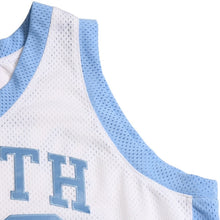 画像をギャラリービューアに読み込む, 新品同様品 Mitchell&amp;Ness ミッチェルアンドネス ノースカロライナ大 マイケルジョーダン ユニフォーム ノースカロライナブルー サイズL 中古 4a002311