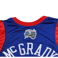 画像をギャラリービューアに読み込む, 新品同様品 Mitchell&amp;Ness ミッチェルアンドネス 2004年 NBAオールスターゲーム トレイシーマグレディ イースタンカンファレンス オーセンティックユニフォーム サイズL ブルー レッド 中古 4a002305