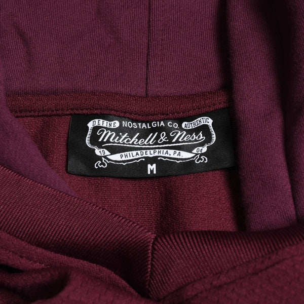 Rakuten Shopify Product Name Import - Excellent Condition Mitchell&Ness Mitchell &amp; Ness JUST DON Detroit Red Wings Jersey Hoodie Maroon Size M Used 4a002313