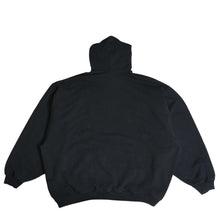 画像をギャラリービューアに読み込む, 極美品 VETEMENTS ヴェトモン LIMITED EDITION ロゴパーカー プルオーバーフーディ オーバーサイズ ドロップショルダー ブラック Sサイズ 中古 4a003409