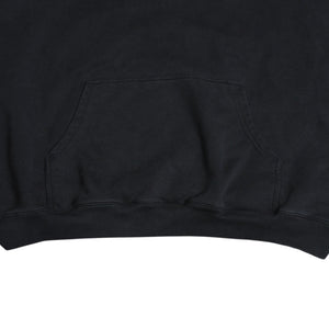 極美品 VETEMENTS ヴェトモン LIMITED EDITION ロゴパーカー プルオーバーフーディ オーバーサイズ ドロップショルダー ブラック Sサイズ 中古 4a003409