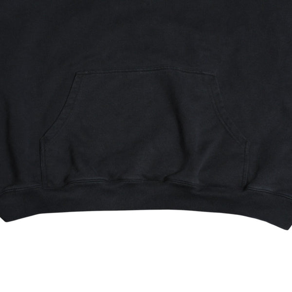 極美品 VETEMENTS ヴェトモン LIMITED EDITION ロゴパーカー プルオーバーフーディ オーバーサイズ ドロップショルダー ブラック Sサイズ 中古 4a003409