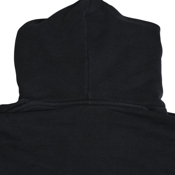 極美品 VETEMENTS ヴェトモン LIMITED EDITION ロゴパーカー プルオーバーフーディ オーバーサイズ ドロップショルダー ブラック Sサイズ 中古 4a003409