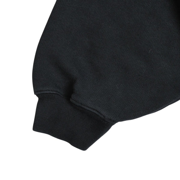 極美品 VETEMENTS ヴェトモン LIMITED EDITION ロゴパーカー プルオーバーフーディ オーバーサイズ ドロップショルダー ブラック Sサイズ 中古 4a003409