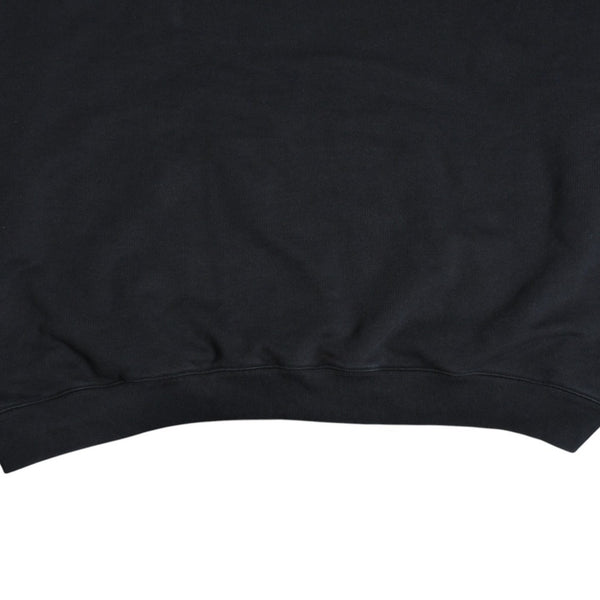 極美品 VETEMENTS ヴェトモン LIMITED EDITION ロゴパーカー プルオーバーフーディ オーバーサイズ ドロップショルダー ブラック Sサイズ 中古 4a003409