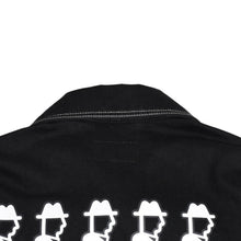 画像をギャラリービューアに読み込む, 極美品 KENZO ケンゾー ビジネス リラックス ワークウエア ジャケット 116533 ワークジャケット ブラック アウター Mサイズ カバーオール型 コントラストステッチ 中古 4a003411