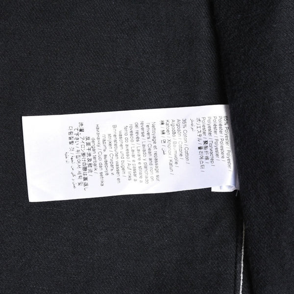 Very Good Condition KENZO Business Relaxed Work Wear Jacket 116533 Black Outerwear M Size Coverall Type Contrast Stitch Used 4a003411