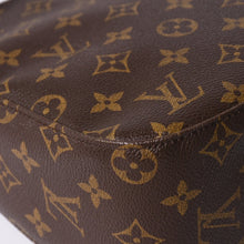 画像をギャラリービューアに読み込む, 極美品 LOUIS VUITTON ルイヴィトン モノグラム ルーピングMM ワンショルダーバッグ M51146 PVC ヌメ革 ブラウン ゴールド金具 中古 4a002325
