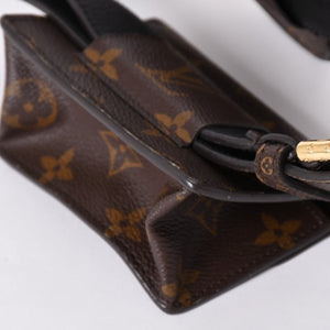 Very Good Condition LOUIS VUITTON Monogram Suntulle Daily Multi-Pocket Belt Gold Hardware M0236Y Used 4a001939