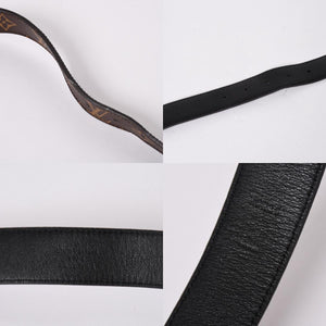 Very Good Condition LOUIS VUITTON Monogram Suntulle Daily Multi-Pocket Belt Gold Hardware M0236Y Used 4a001939