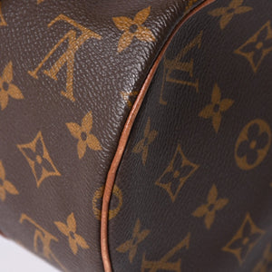 Very Good Condition LOUIS VUITTON Papillon 30 GM Handbag M51365 Monogram Gold Metal Fittings Old Model Cylindrical Good Condition Used 4a002326