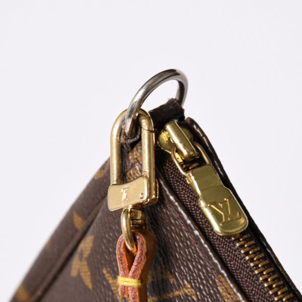 LOUIS VUITTON ルイヴィトン ポシェット アクセソワール パンダ M51981 モノグラム アクセポ ハンドバッグ 村上隆 美品 中古 4a002394