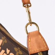 画像をギャラリービューアに読み込む, LOUIS VUITTON ルイヴィトン ポシェットアクセソワ―ル ポーチ M92193 モノグラム グラフィティ ブラウン PVC 美品 中古 4a002403