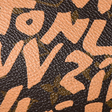 画像をギャラリービューアに読み込む, LOUIS VUITTON ルイヴィトン ポシェットアクセソワ―ル ポーチ M92193 モノグラム グラフィティ ブラウン PVC 美品 中古 4a002403