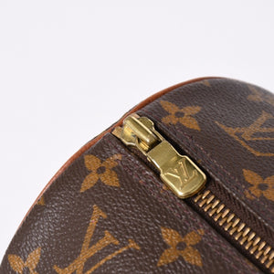 Very Good Condition LOUIS VUITTON Papillon 30 GM Handbag M51365 Monogram Gold Metal Fittings Old Model Cylindrical Good Condition Used 4a002326