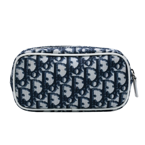 Very Good Condition Christian Dior Christian Dior Pouch Trotter NO.1 Second Bag MII0901 Trotter Navy Used 4a002328