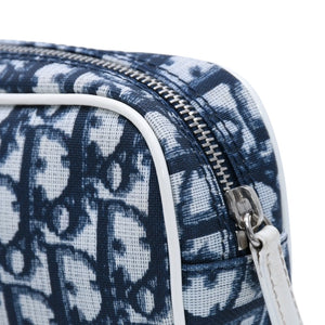 Very Good Condition Christian Dior Christian Dior Pouch Trotter NO.1 Second Bag MII0901 Trotter Navy Used 4a002328