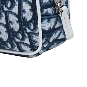 Very Good Condition Christian Dior Christian Dior Pouch Trotter NO.1 Second Bag MII0901 Trotter Navy Used 4a002328