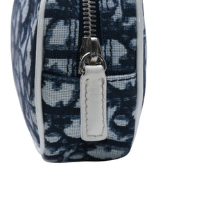 Very Good Condition Christian Dior Christian Dior Pouch Trotter NO.1 Second Bag MII0901 Trotter Navy Used 4a002328