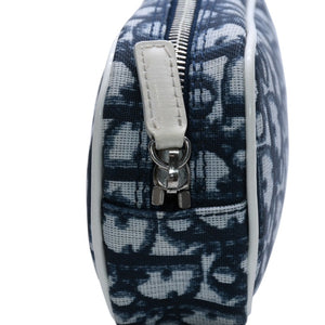 Very Good Condition Christian Dior Christian Dior Pouch Trotter NO.1 Second Bag MII0901 Trotter Navy Used 4a002328