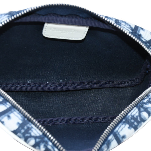 Very Good Condition Christian Dior Christian Dior Pouch Trotter NO.1 Second Bag MII0901 Trotter Navy Used 4a002328