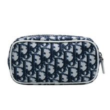 画像をギャラリービューアに読み込む, 極美品 Christian Dior クリスチャンディオール ポーチ トロッターNO.1 セカンドバッグ MII0901 トロッター ネイビー 中古 4a002328