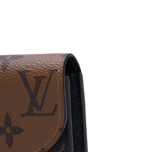 Very Good Condition LOUIS VUITTON Portomone Rosali Compact Wallet Monogram Canvas Gold Hardware Monogram Reverse Wallet M82333 Used 4a002332
