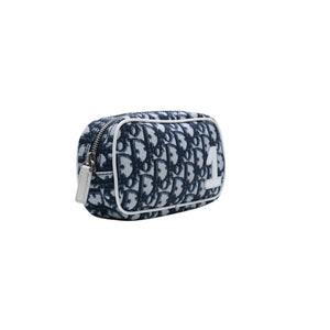 Very Good Condition Christian Dior Christian Dior Pouch Trotter NO.1 Second Bag MII0901 Trotter Navy Used 4a002328