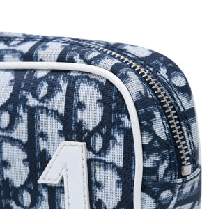 Very Good Condition Christian Dior Christian Dior Pouch Trotter NO.1 Second Bag MII0901 Trotter Navy Used 4a002328