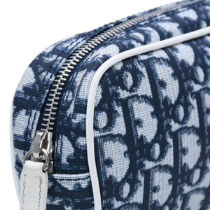 Very Good Condition Christian Dior Christian Dior Pouch Trotter NO.1 Second Bag MII0901 Trotter Navy Used 4a002328