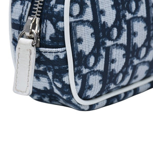 Very Good Condition Christian Dior Christian Dior Pouch Trotter NO.1 Second Bag MII0901 Trotter Navy Used 4a002328