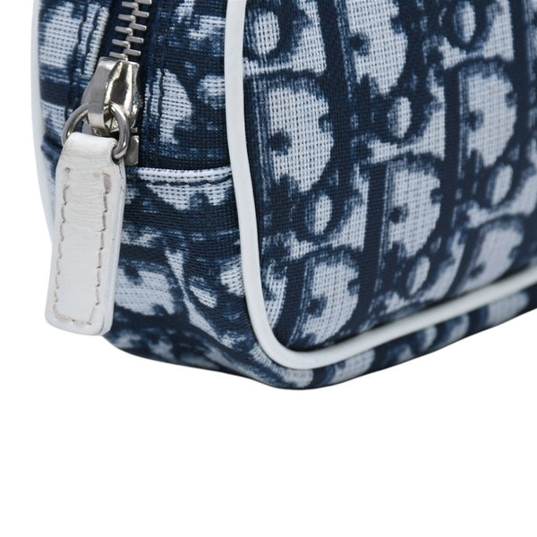 Very Good Condition Christian Dior Christian Dior Pouch Trotter NO.1 Second Bag MII0901 Trotter Navy Used 4a002328
