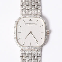 Very Good Condition VACHERON CONSTANTIN 700054 Men's Mesh Doll K18WG 79.8 Hand-wound Used 4a001805