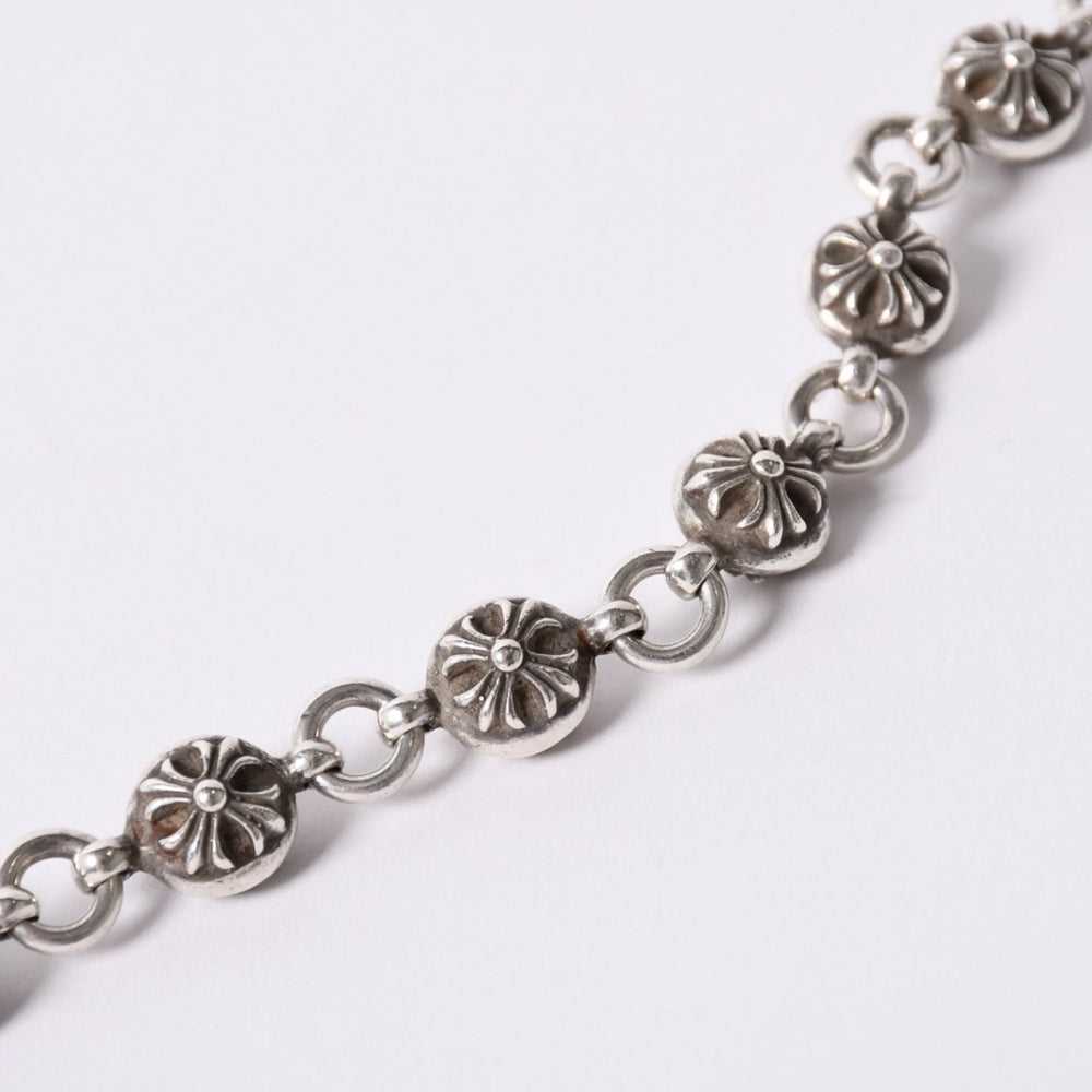 CHROME HEARTS #2 CROSSBALL #2 Cross ball bracelet Weight approx. 67.97g 1991/.925 stamp 10LINK Good condition Used 4a001905