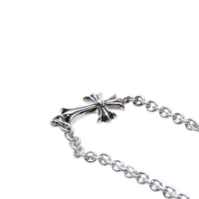 画像をギャラリービューアに読み込む, 新品未使用 CHROME HEARTS クロムハーツ タイニー CH クロス チェーン ブレスレット タイニーCHクロス シルバー925 アクセサリー ブレスレット NEチェーン 13.01g 中古 4a002043