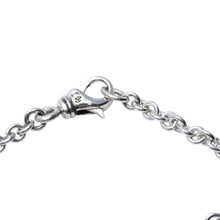 画像をギャラリービューアに読み込む, 新品未使用 CHROME HEARTS クロムハーツ タイニー CH クロス チェーン ブレスレット タイニーCHクロス シルバー925 アクセサリー ブレスレット NEチェーン 13.01g 中古 4a002043