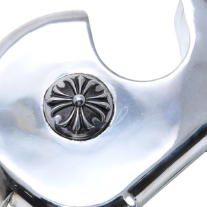 CHROME HEARTS TAPE DISPENSER CHROME HEARTS Sellotape Cutter Tape Dispenser Silver Good Condition Used 4a002110