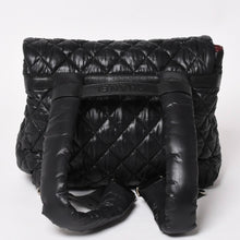 画像をギャラリービューアに読み込む, 極美品 CHANEL シャネル コココクーン リュック デイパック 13番台 イタリア製 レザー ブラック シルバー金具 中古 4a003535